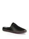 Ugg Tamara Pure™ Leather Slippers In Black