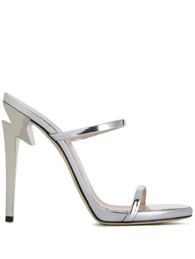 Giuseppe Zanotti Heeled Sandals - Silver