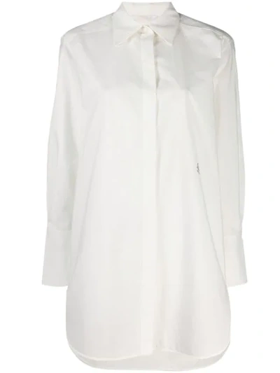 Chloé Longline Shirt In White