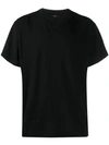 Amiri Logo Print Crew Neck T-shirt In Black