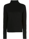 Nili Lotan Roll Neck Sweater In Black