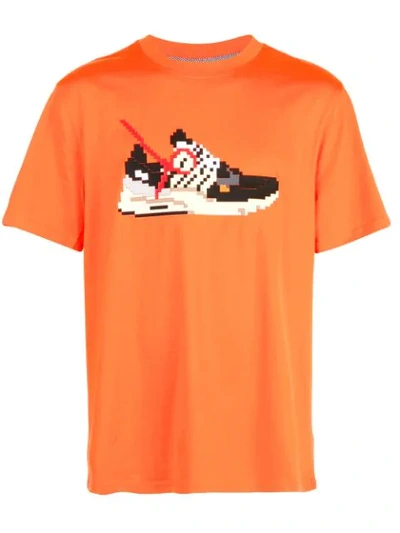 Mostly Heard Rarely Seen 8-bit Virgil 1 T-shirt In Orange