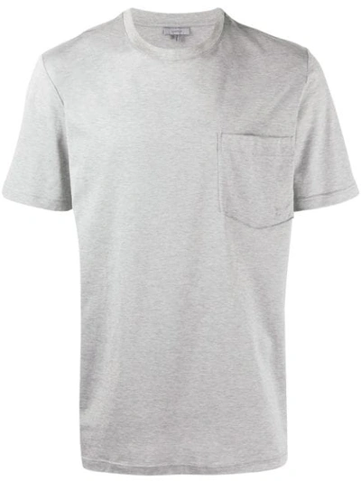 Lanvin Chest Pocket T-shirt In Grey