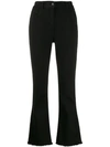 Etro Frayed Hem Jeans In Black