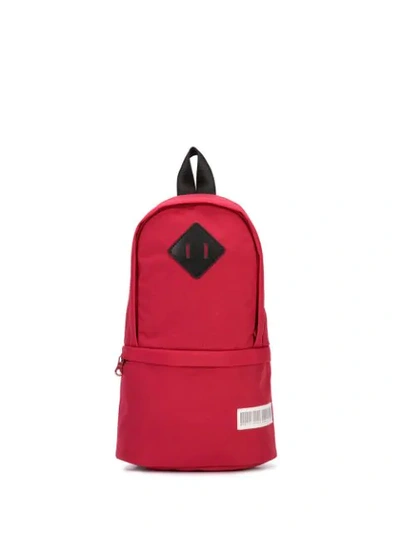 Mostly Heard Rarely Seen Smuggler Backpack In Red