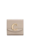 Chloé C Wallet - Grey