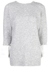 3.1 Phillip Lim / フィリップ リム Layered Sweatshirt In Grey