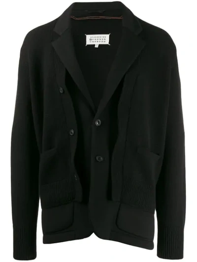 Maison Margiela Single Breasted Jacket In Black