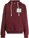Maison Margiela Stereotype Hoodie In Red