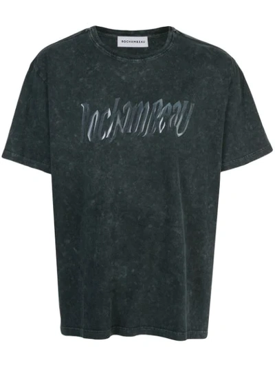 Rochambeau Logo Print T-shirt In Grey