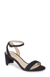 Pelle Moda Moira Sandal In Midnight Suede