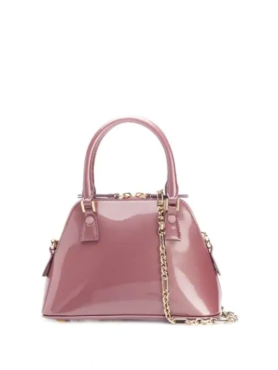 Maison Margiela Mini 5ac Tote Bag In Purple