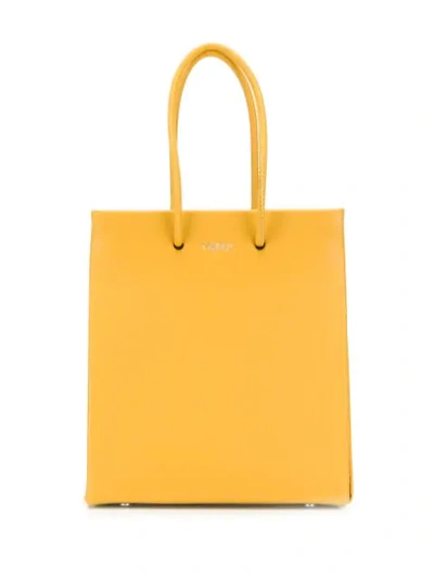 Medea Small Prima Tote Bag In Yellow