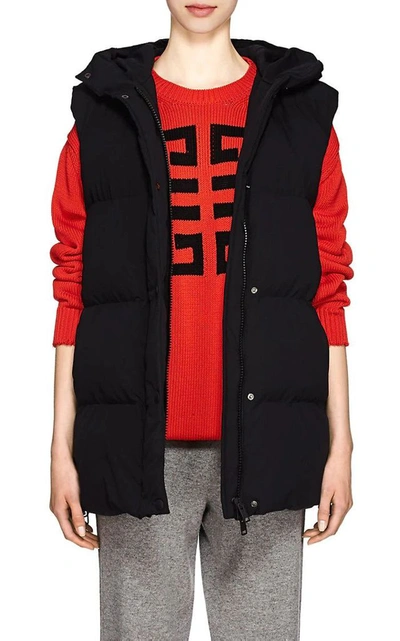 Givenchy Logo Padded Gilet In Black