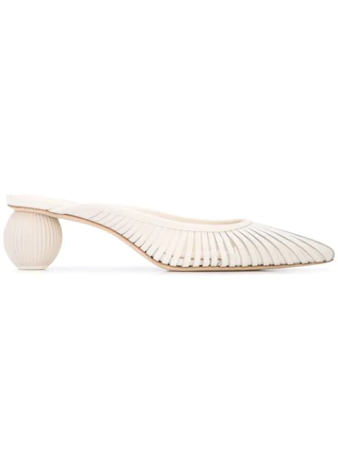 cult gaia alia leather mules