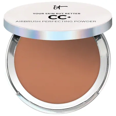 It Cosmetics Cc+ Airbrush Perfecting Powder Foundation Deep 0.192 oz/ 5.44 G