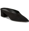 Vince Women's Ralston Leather Mules In Black Suede
