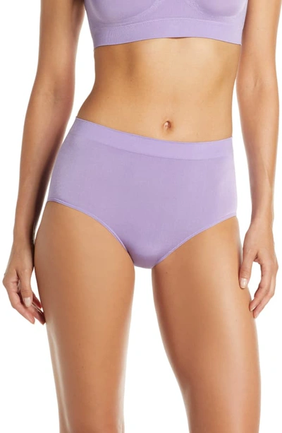 Wacoal B Smooth Briefs In Chalk Violet