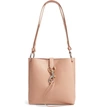 Rebecca Minkoff Small Megan Leather Crossbody Feed Bag - Beige In Doe