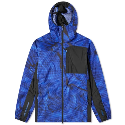Adidas Consortium Adidas X White Mountaineering Agravic Wind Jacket In Blue