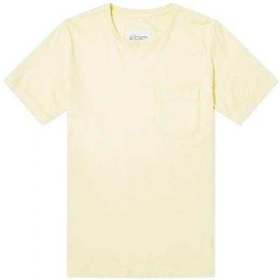 Albam Pocket Tee In Yellow