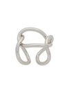 Federica Tosi Dynamic Shape Ring In Silver