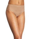 Tc Shapewear Matte Microfiber High-cut Briefs In Dark Sand