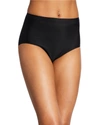 Tc Shapewear Matte Microfiber Briefs In Deep Black