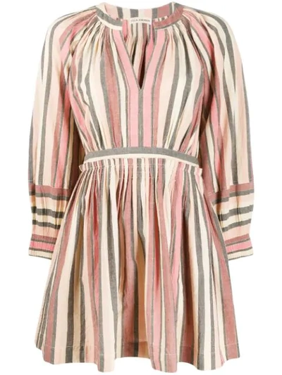 Ulla Johnson Julia Puff Sleeve Minidress In Pink