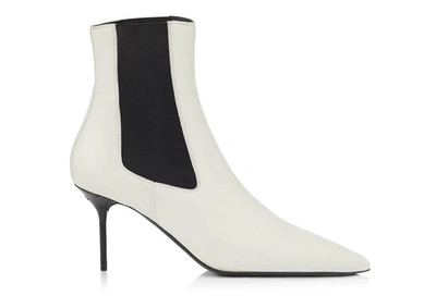 Tom Ford Two-tone Gored Leather Booties