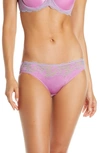 Wacoal 'lace Affair' Bikini In Bodacious/ Lilac Gray