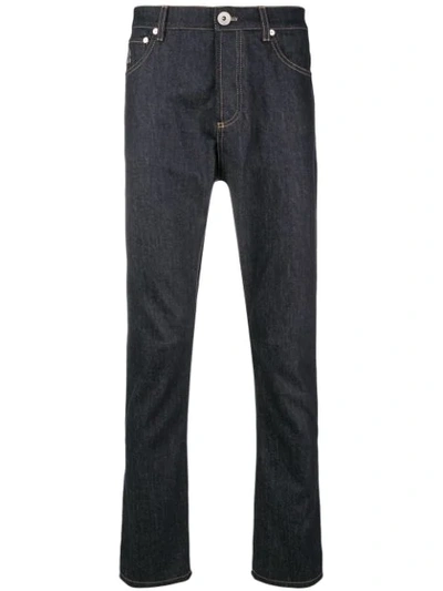 Brunello Cucinelli Slim Fit Jeans In Blue