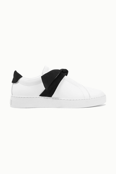 bow slip on sneakers