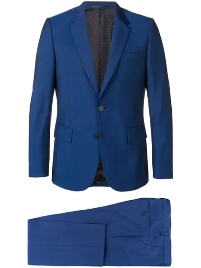 Paul Smith Classic Two-piece Suit In Blue