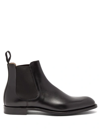 Cheaney Godfrey Leather Chelsea Boots In Black