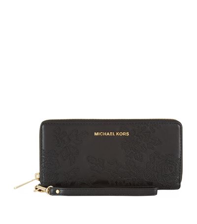 Michael Michael Kors Large Lace Leather Continental Wallet | ModeSens