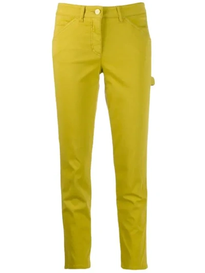 Luisa Cerano Straight-leg Jeans In Yellow