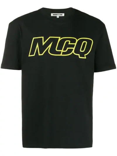 Mcq By Alexander Mcqueen Mcq Alexander Mcqueen Black Logo T-shirt