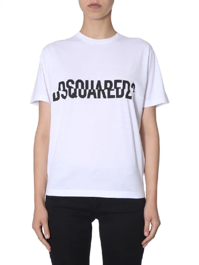 Dsquared2 New Diana Fit T-shirt In White