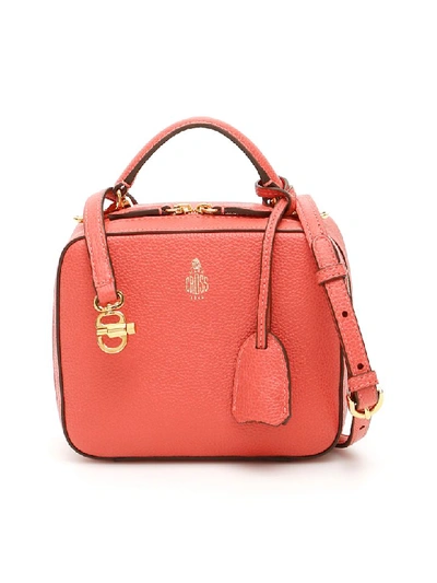 Mark Cross Baby Laura Bag In Red Clay (pink)