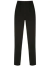 Martha Medeiros Panelled Trousers In Black