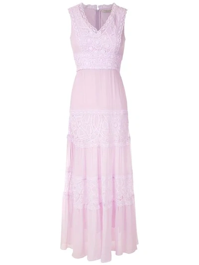 Martha Medeiros Langes 'zil' Kleid - Rosa In Pink