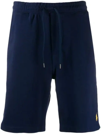 Polo Ralph Lauren Drawstring Track Shorts In Blue