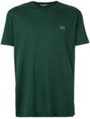 Dolce & Gabbana Round Neck T-shirt In Green