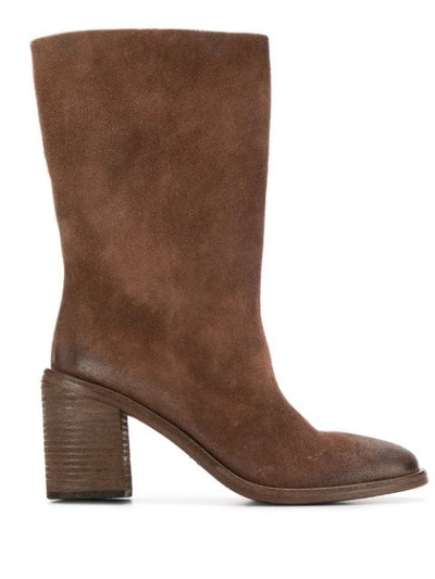Marsèll Calf Boots In Brown