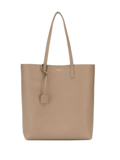 Saint Laurent Classic Shopper Tote In Neutrals