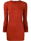 Rick Owens Lightweight Jumper - Red