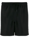 J. Lindeberg Banks Stripe Detail Swimming Shorts In Black
