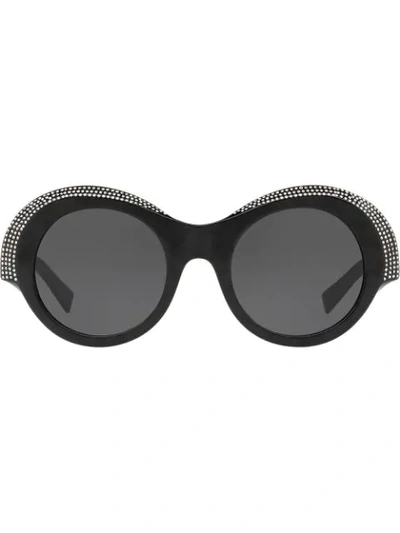 Alain Mikli X Alexandre Vauthier Roselyne Sunglasses In Black