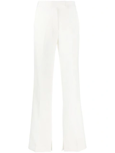 3.1 Phillip Lim / フィリップ リム High Waisted Flared Trousers In White